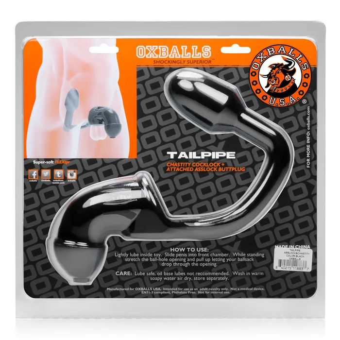 Anal OXBALLS Oxballs Tailpipe Black