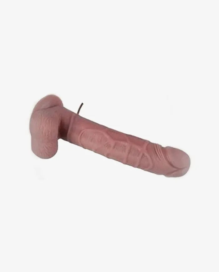 Anal Vibrating Realistic Dual Motor Dildo 8 Inch adulttoysindiacom