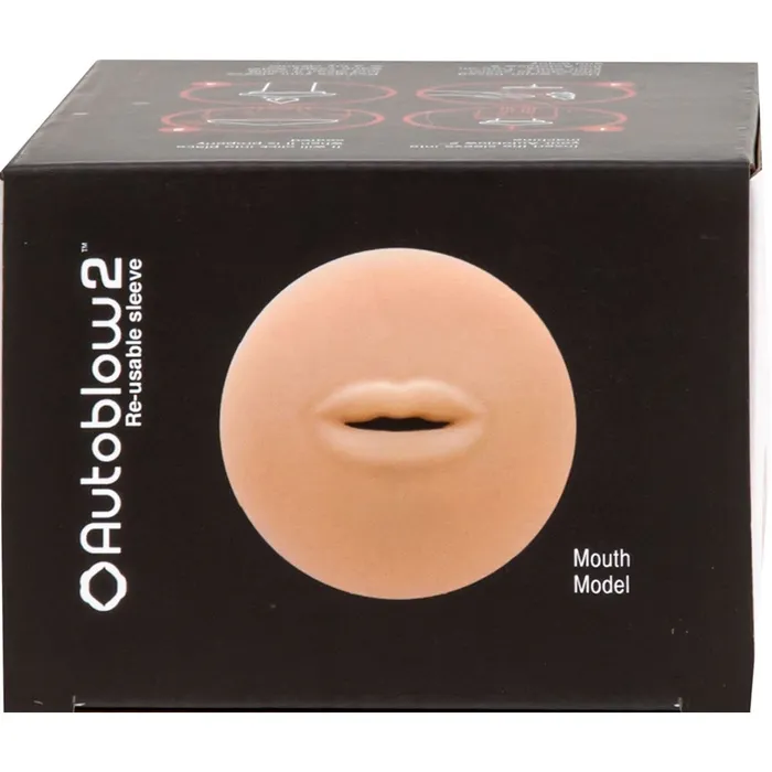 AUTOBLOW Male Sex Toys Autoblow 2 Plus XT Mouth Sleeve Size C Light