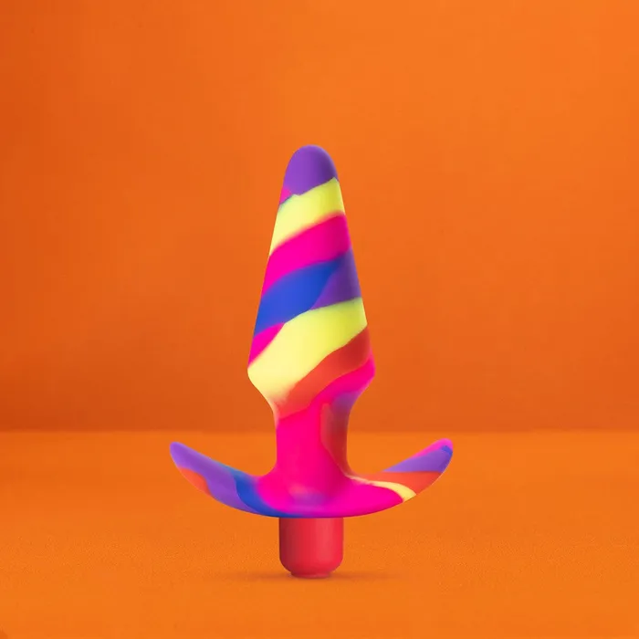 Avant Male Sex Toys Avant Free Spirit Vibrating Anal Plug Scarlet