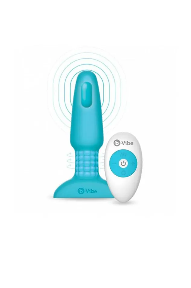 bVibe Rimming 2 Butt Plug Turquoise BVibe Anal