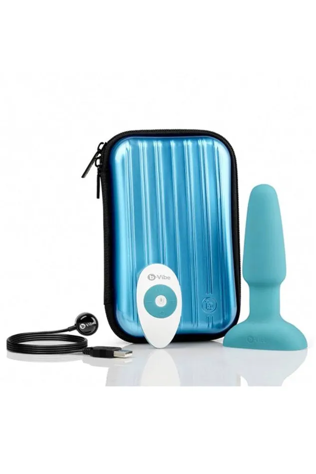 bVibe Rimming 2 Butt Plug Turquoise BVibe Anal