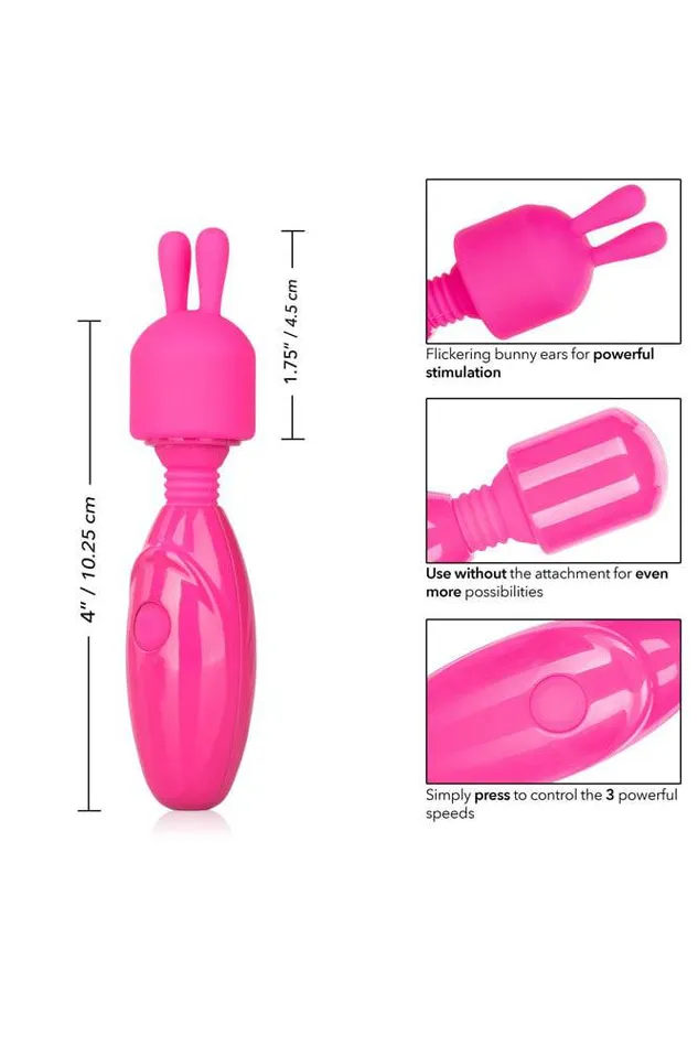 Cal Exotics Tiny Teasers Bunny Vibrator Pink Cal Exotics Vibrators