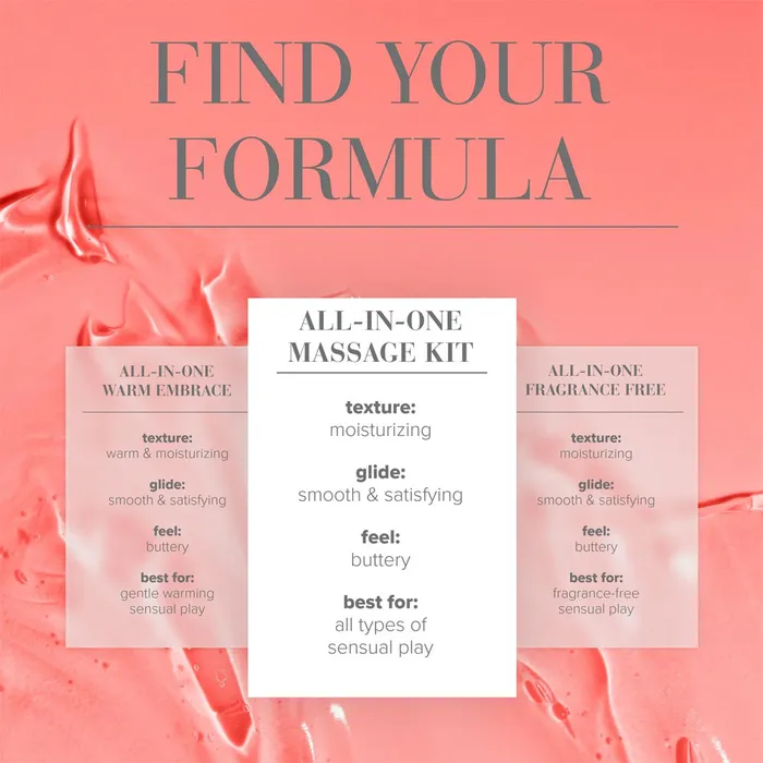 JO Couples JO AllInOne Massage Kit 30ml