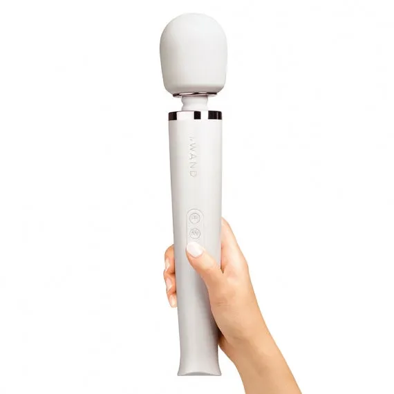 LE WAND Vibrators Le Wand Original Rechargeable Wand Massager Pearl White