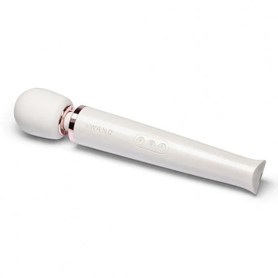 LE WAND Vibrators Le Wand Original Rechargeable Wand Massager Pearl White