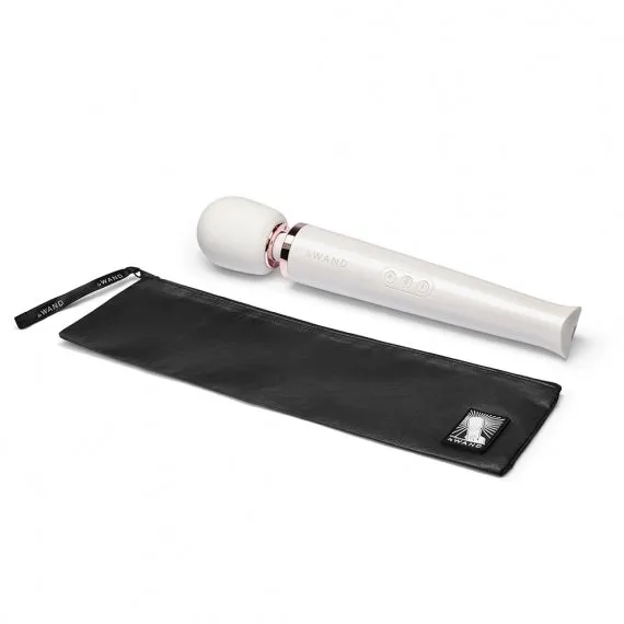 LE WAND Vibrators Le Wand Original Rechargeable Wand Massager Pearl White
