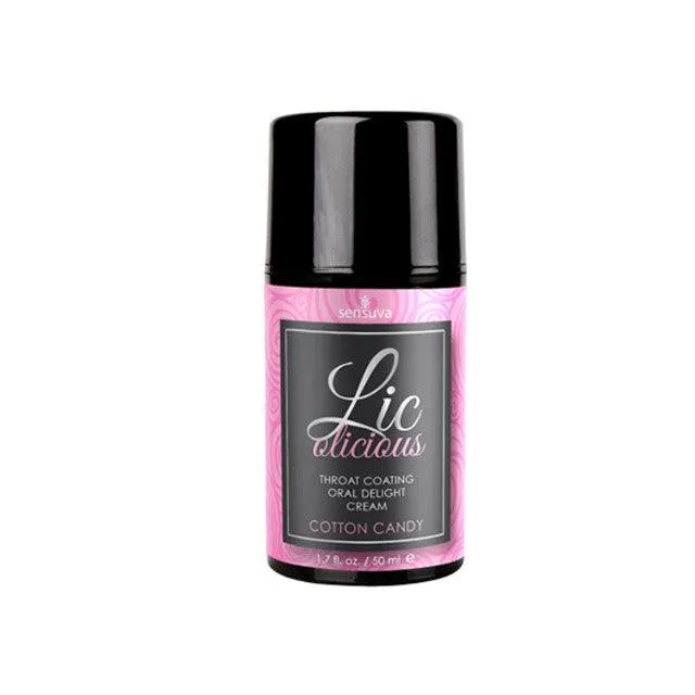 LicOLicious Oral Delight Cream 50ml Sensuva Vibrators