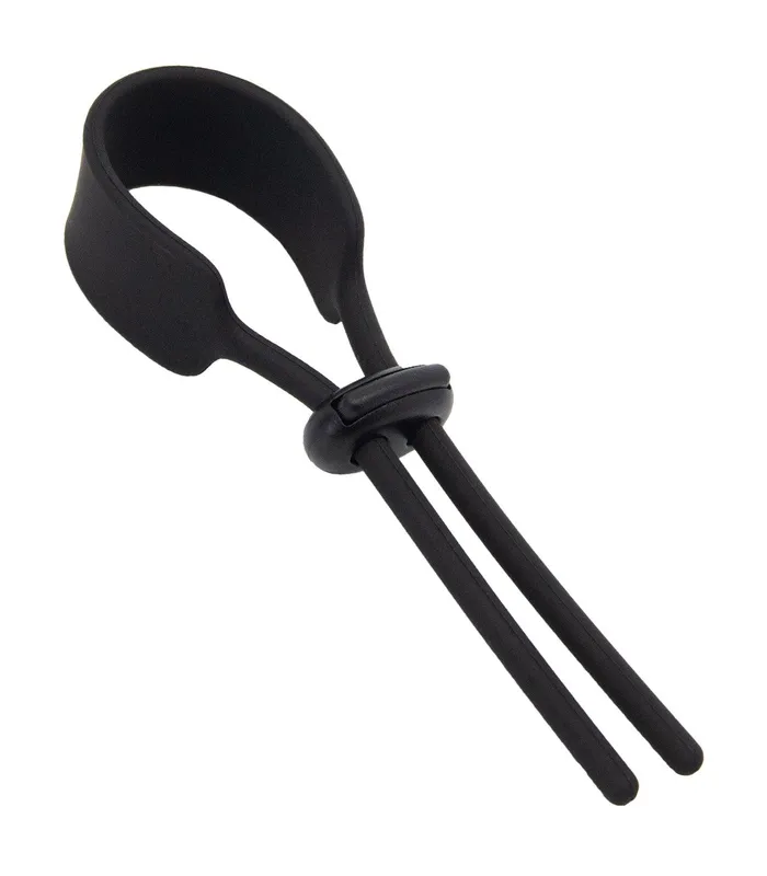 Love in Leather Adjustable Cock Ring Male Sex Toys