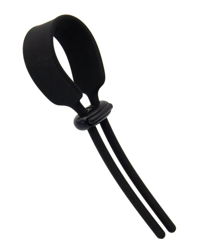 Love in Leather Adjustable Cock Ring Male Sex Toys