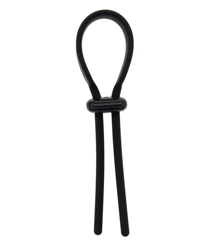 Love in Leather Adjustable Cock Ring Male Sex Toys