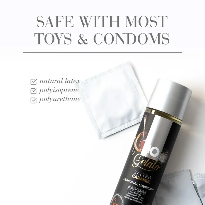 Lubricants JO H2O Gelato Salted Caramel Flavored Lubricant 120ml JO