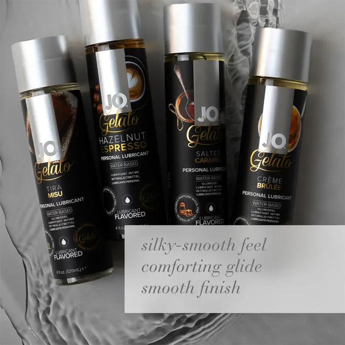 Lubricants JO H2O Gelato Salted Caramel Flavored Lubricant 120ml JO