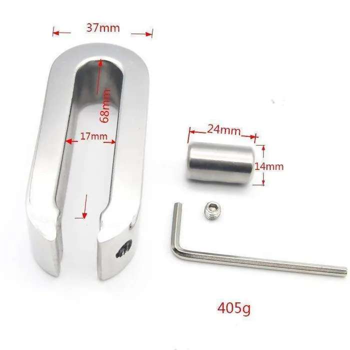 Male Sex Toys Oxyshop Ball Stretcher crusher 400 gr14 Oz