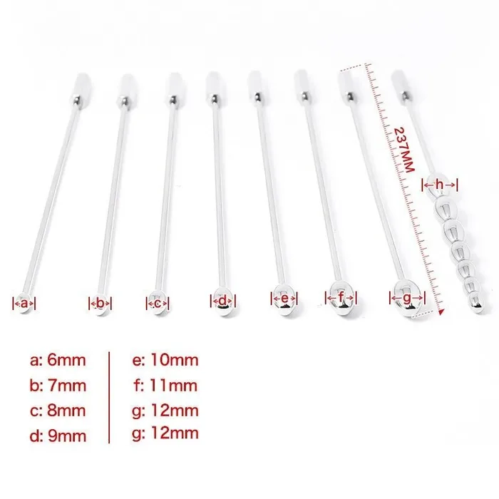 Male Sex Toys Oxyshop UP01 Rosebud Urethral Sounds Kit