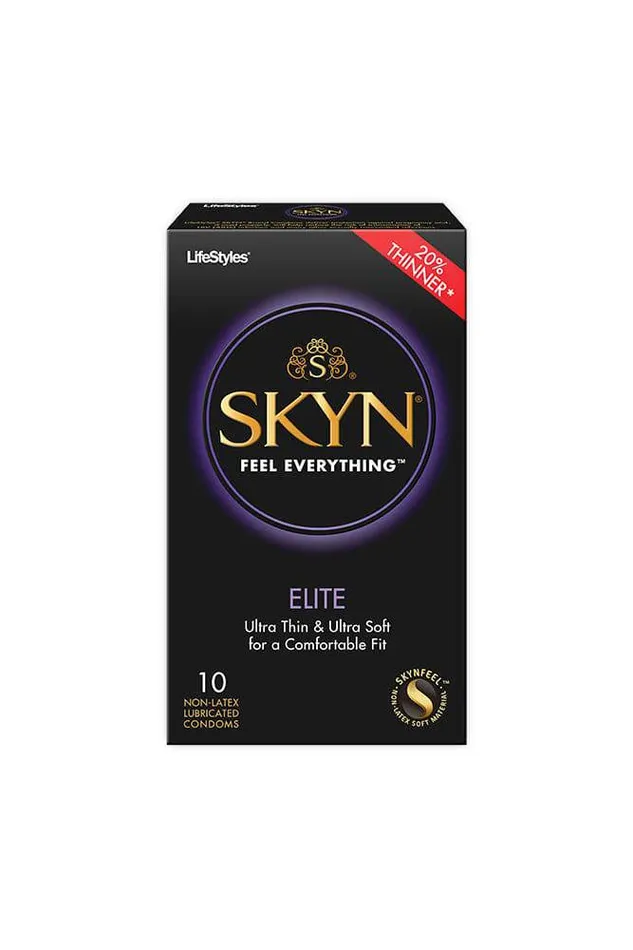 Male Sex Toys Skyn Condoms SKYN Elite Ultra Thin Condoms 10 pack
