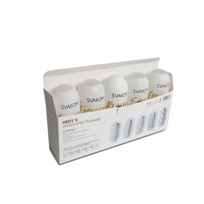 Male Sex Toys Svakom SVAKOM Hedy X Penis Strokers 5Pack