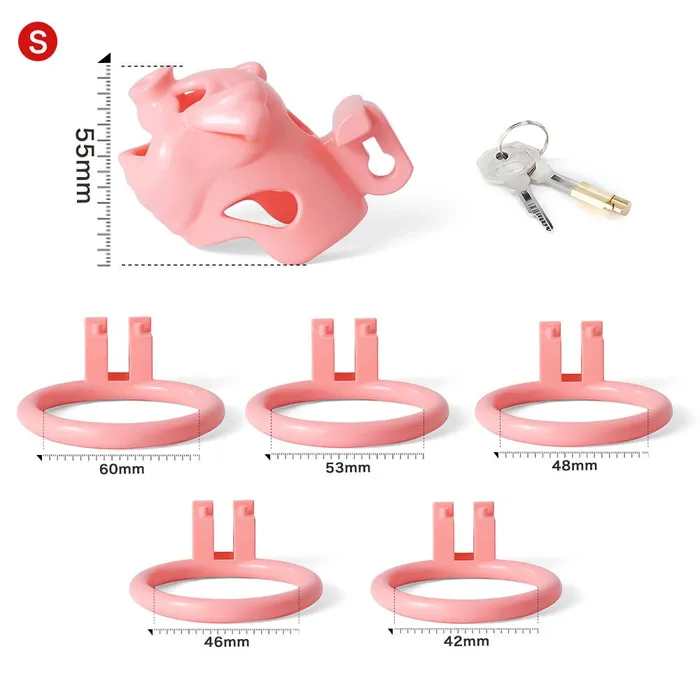 Oxyshop Male Sex Toys Piglet Chastity Reveal the pig in you