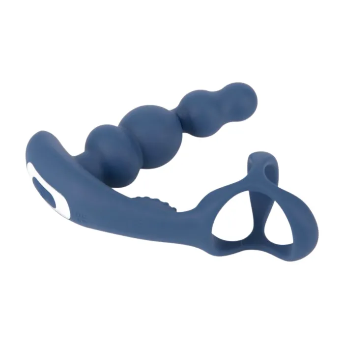 Oxyshop Vibrating Prostate Plug with Cock Ring Male Sex Toys