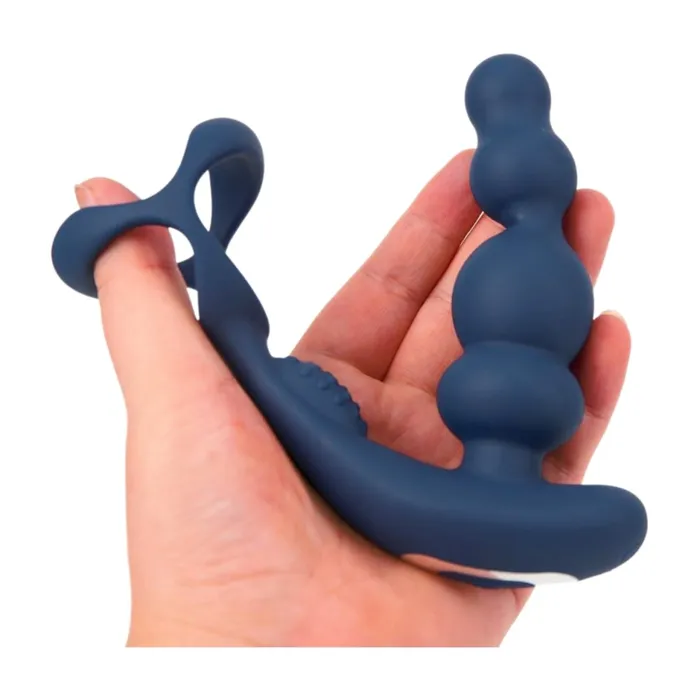 Oxyshop Vibrating Prostate Plug with Cock Ring Male Sex Toys