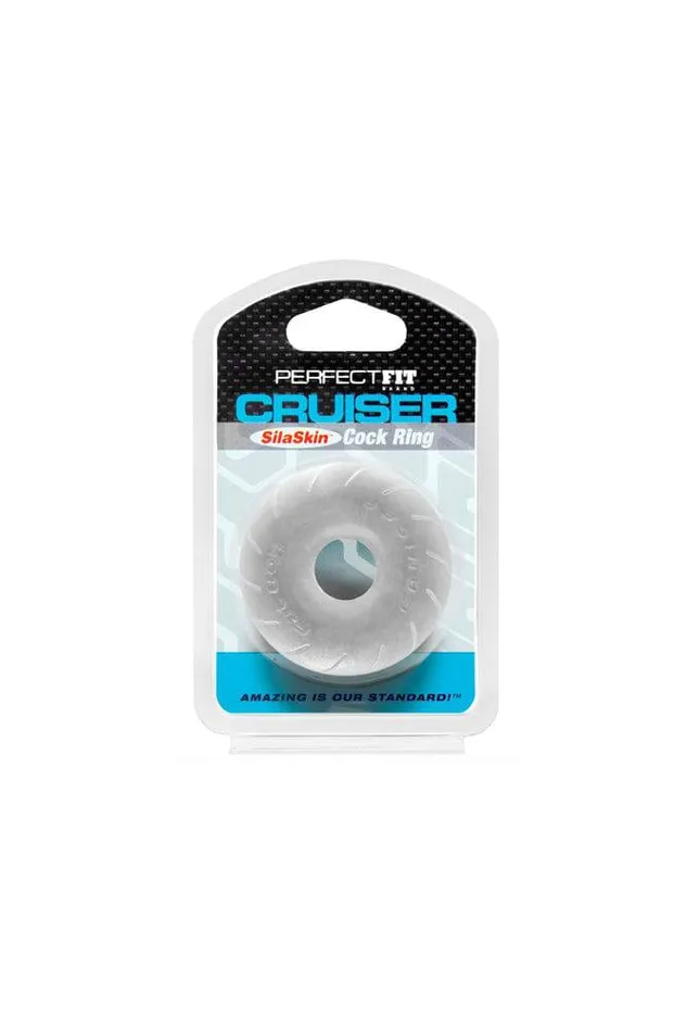 Perfect Fit Male Sex Toys Perfect Fit Silaskin Cruiser Cock Ring Assorted Colors