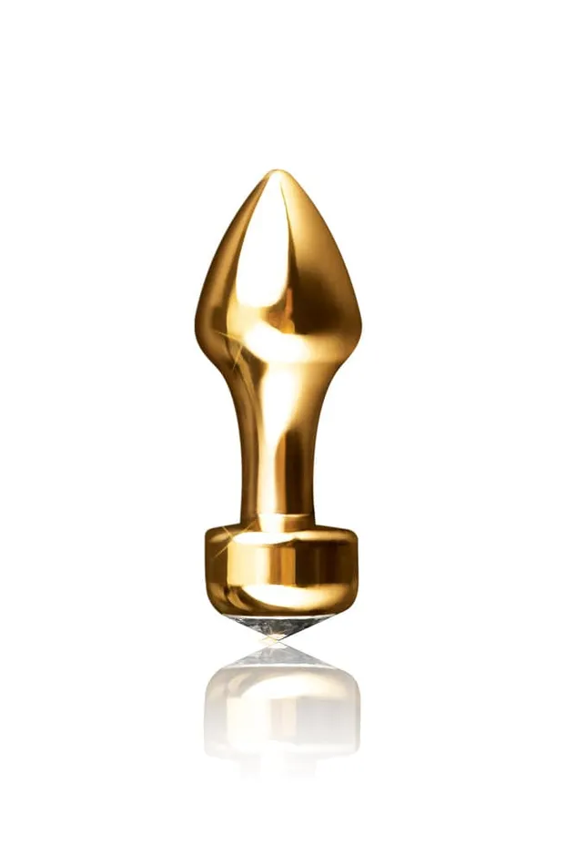 Pipedream Fetish Fantasy Gold Mini Luv Butt Plug Gold Pipedream Anal