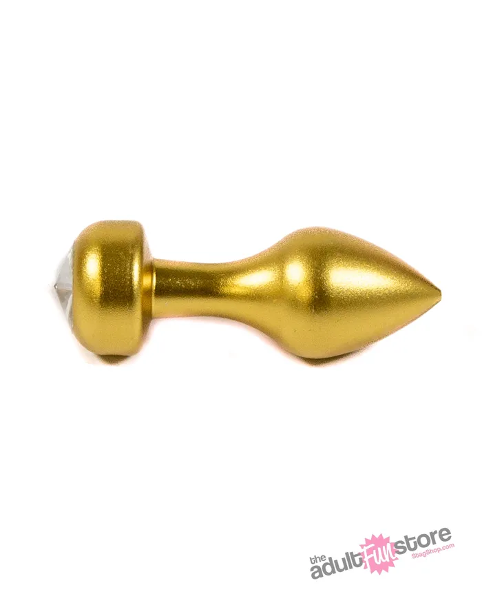 Pipedream Fetish Fantasy Gold Mini Luv Butt Plug Gold Pipedream Anal