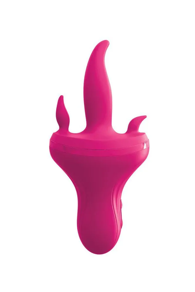 Pipedream Vibrators Pipedream 3Some Holey Trinity Triple Tongue Vibrator Pink Pipedream Vibrators Pipedream 3Some Holey Trinity Triple Tongue Vibrator Pink