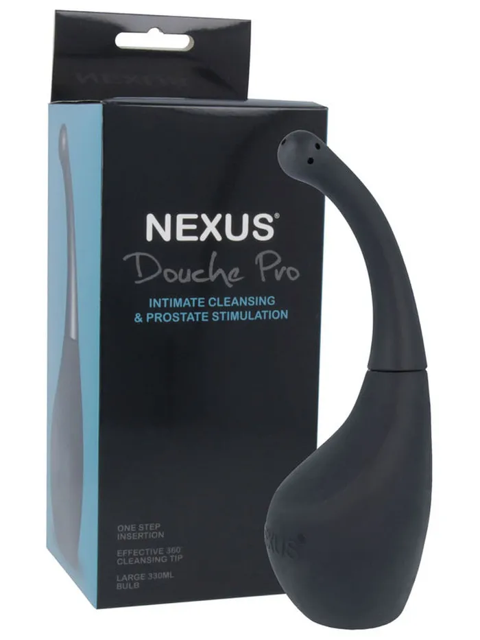 Pro Anal Douche with Prostate Nozzle 330ml Nexus Male Sex Toys Pro Anal Douche with Prostate Nozzle 330ml Nexus Male Sex Toys