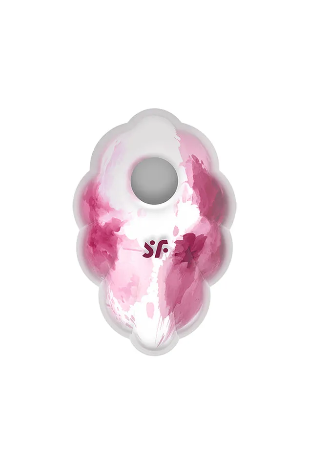 Satisfyer Satisfyer Cloud Dancer Air Pulse Vibrator WhitePink Vibrators