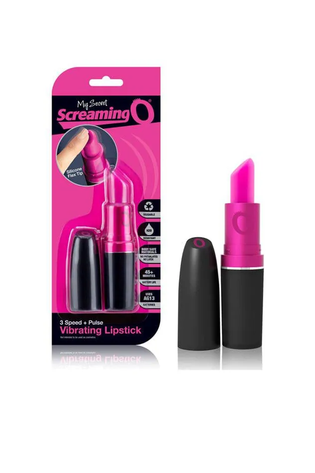 Screaming O My Secret Discreet Vibrating Mini Lipstick Bullet Screaming O Female Sex Toys