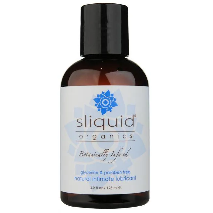 Sliquid Sexual Health Wellbeing Sliquid Organics Natural Water Based Lubricant various sizes Sliquid Sexual Health Wellbeing Sliquid Organics Natural Water Based Lubricant various sizes