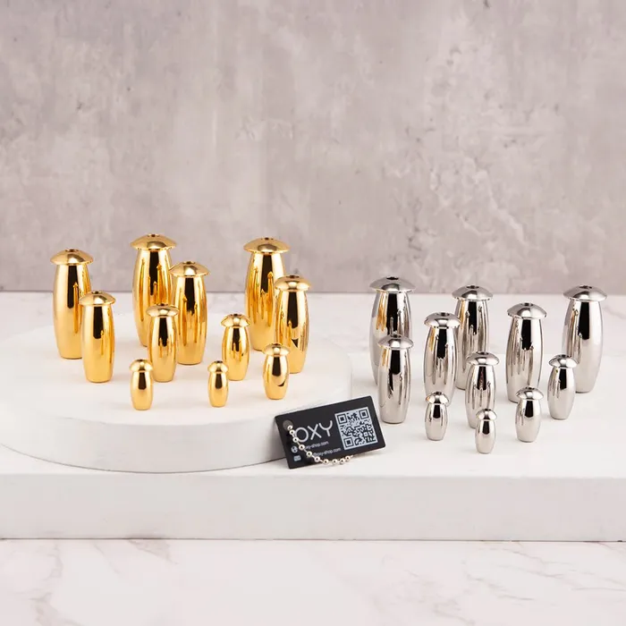 SpectrumProbe Urethral Inserts Collection Steel Gold Oxyshop Male Sex Toys
