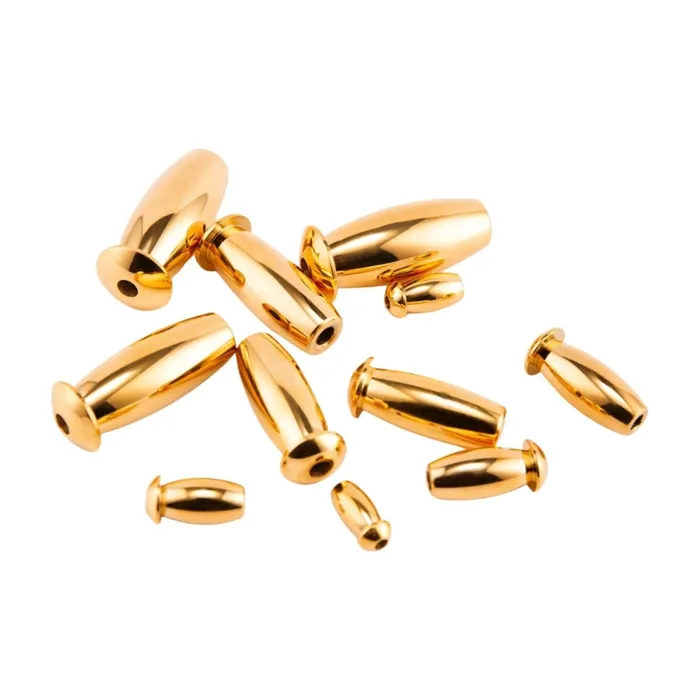SpectrumProbe Urethral Inserts Collection Steel Gold Oxyshop Male Sex Toys
