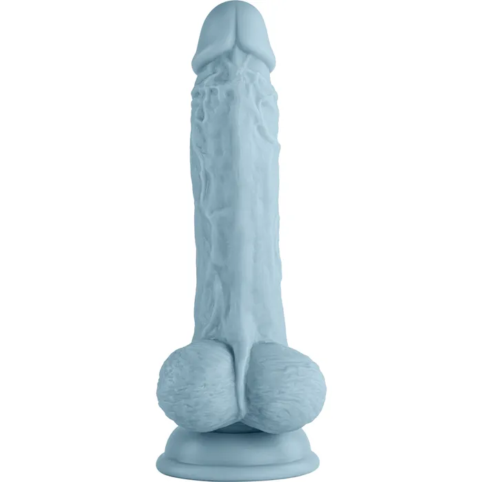 Vibrators FemmeFunn FemmeFunn Turbo Baller 20 Remote Controlled Vibrating Dildo Blue