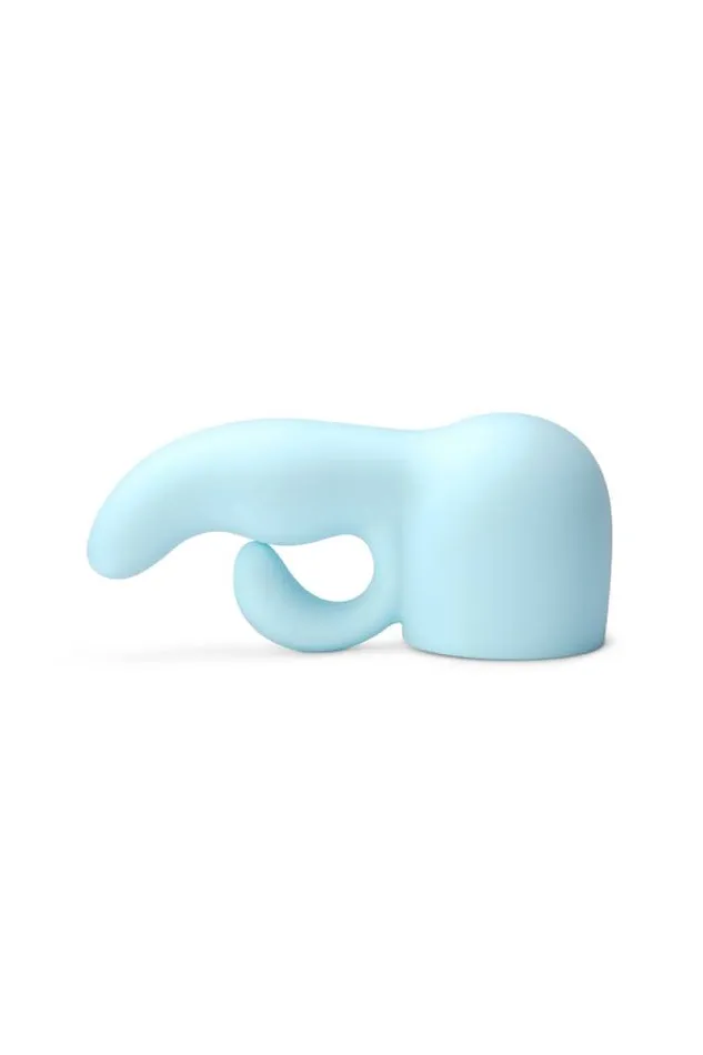 Vibrators Le Wand Le Wand Dual Weighted Silicone Wand Attachment Blue