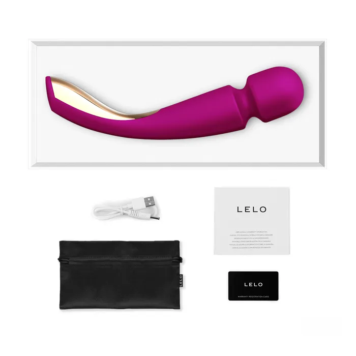 Vibrators LELO Lelo Smart Wand 2 Large Deep Rose