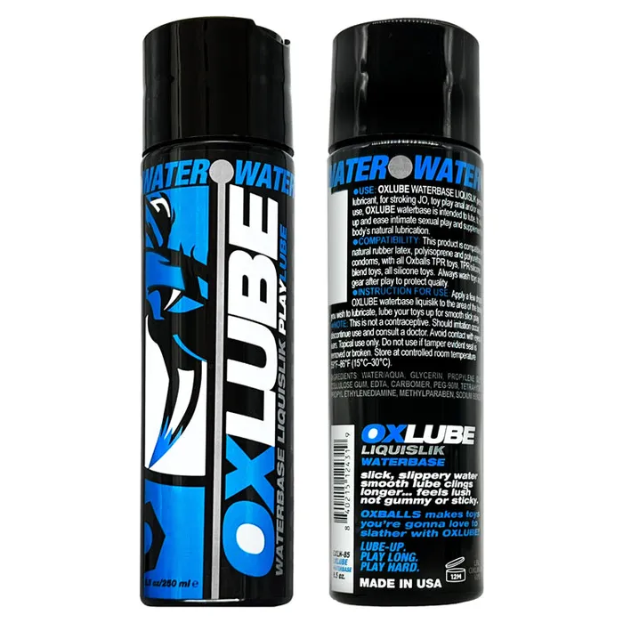 Vibrators Oxlube Liquislik Water 250ml OXBALLS