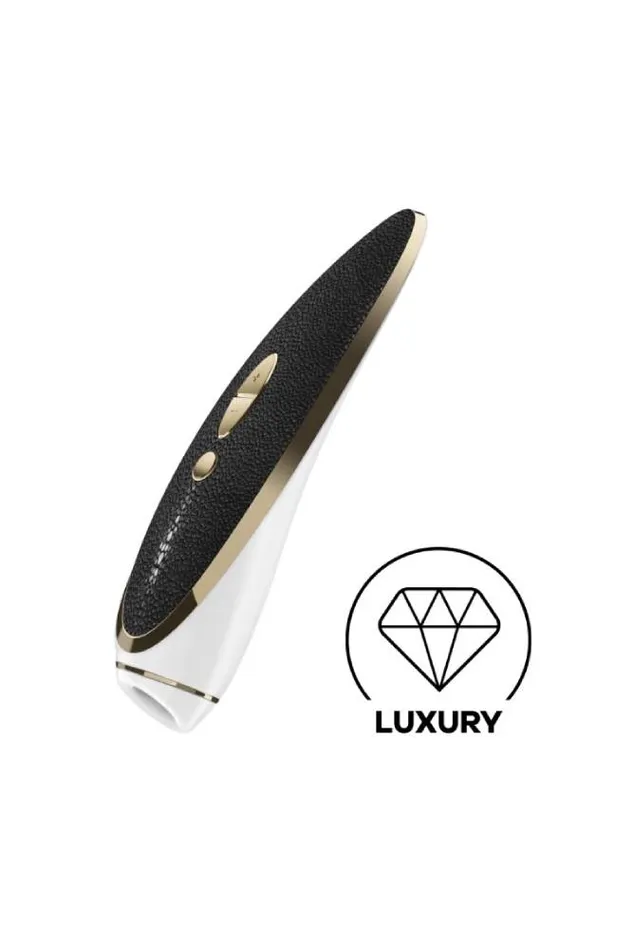 Vibrators Satisfyer Satisfyer Luxury Haute Couture Air Pulse Clitoral Stimulator BlackGold Vibrators Satisfyer Satisfyer Luxury Haute Couture Air Pulse Clitoral Stimulator BlackGold