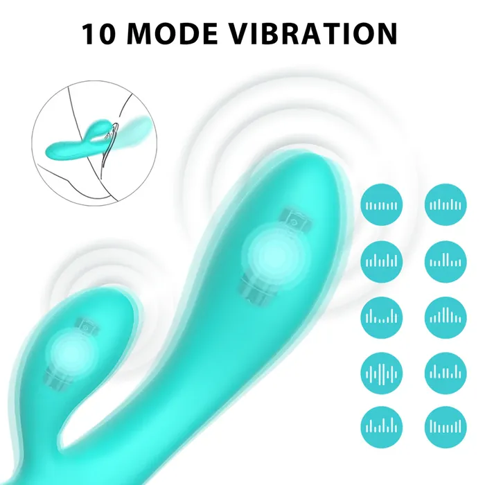 Vibrators Winyi Winyi Havana Rabbit Vibrator Pink