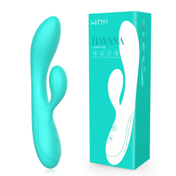 Vibrators Winyi Winyi Havana Rabbit Vibrator Pink