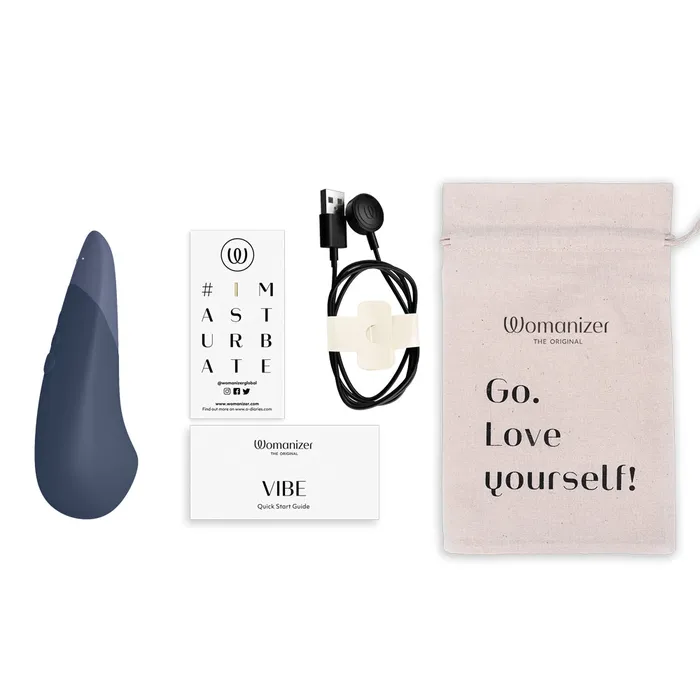 Vibrators WOMANIZER Womanizer Vibe Dark Blue