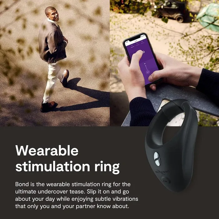 WeVibe WeVibe Bond App Controlled Vibrating Cock Ring Couples