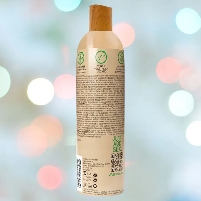 Wet Wet Naturally 95 Organic Aloe Based Lubricant Lubricants