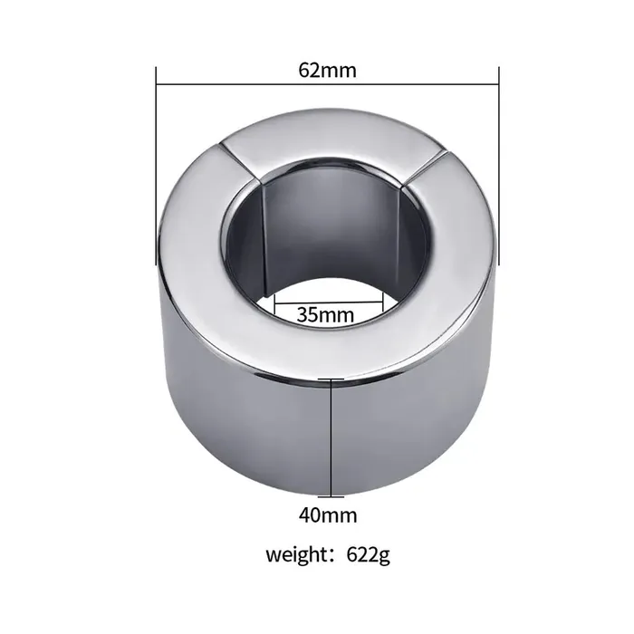 XCite XCite Magnetic Ball Stretcher Stainless Steel 40mm Male Sex Toys