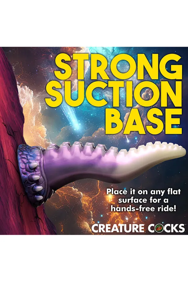XR Brands Dildos XR Brands Creature Cocks Astropus Tentacle Silicone Dildo Multicolour
