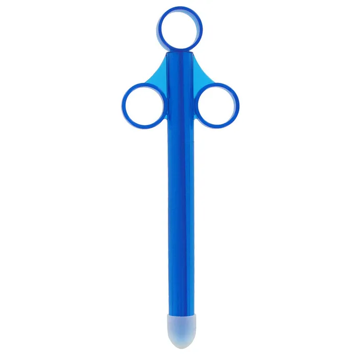 XR Brands Vibrators XR Clean Stream One Shot Lube Launcher Blue