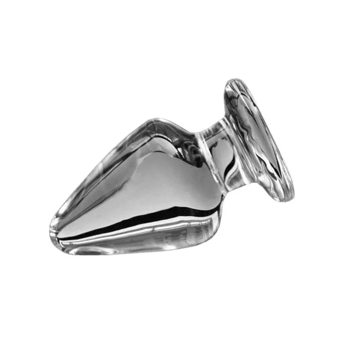 3 Sizes Large Transparent Glass Butt Plug For Men Lovegasm Anal
