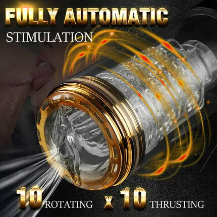 Alex Thrusting Rotating Sucking Masturbator AcmeJoy Male Sex Toys