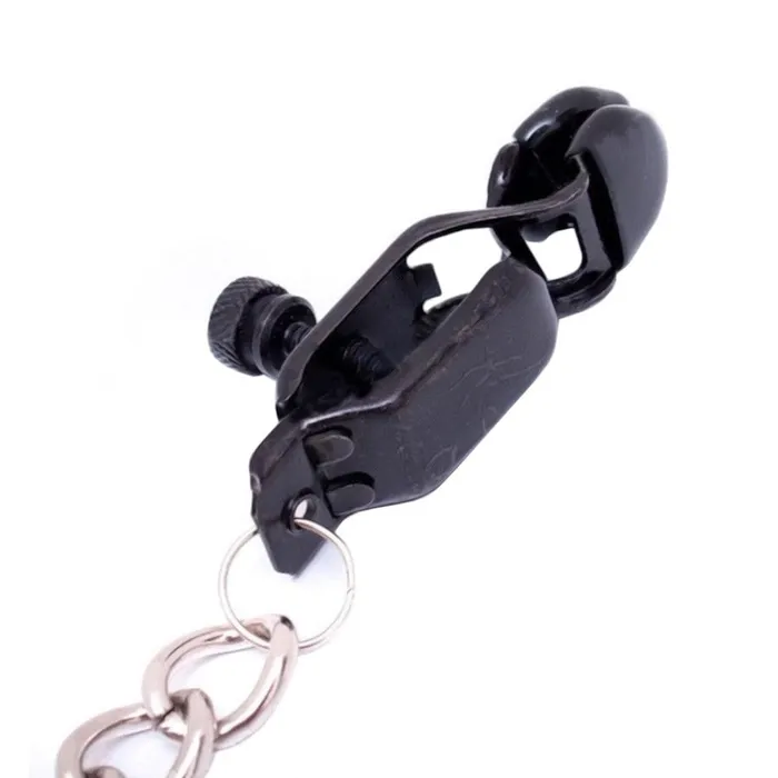 Alligator Clamp Nipple Chains Lovegasm Nipple Clitoral Toys